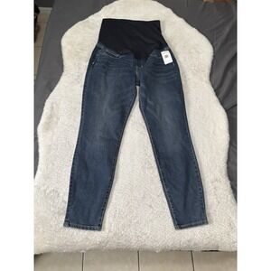 Signature by Levi's Strauss & Co. Women's Maternity Baby Bump‎ Skinny XL Blue